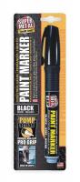 3TFT5 Pump Action Paint Marker, Fiber Tip, Black