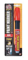 3TFT6 Pump Action Paint Marker, Fiber Tip, Red
