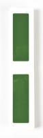 3THW7 Label, Green, Polyester, 1 In. W