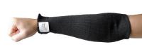 3NYZ7 Cut Resistant Sleeve, 14 In., Black