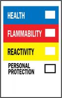 3TL76 NFPA Label, Vinyl, 1-1/4 In.W, PK 500