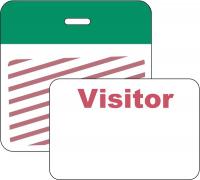 3TLU7 Clip/Badge, 1 Week, Green/White, PK 500