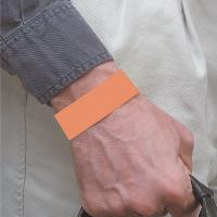 3TLY3 Wristband, Orange, Numbered, PK 500
