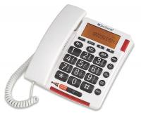 3TML7 Telephone, Corded, White