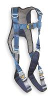 3TNC9 Full Body Harness, M, 420 lb., Blue/Gray