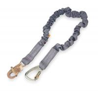 3TNE1 Lanyard, 1 Leg, Polyester, Gray