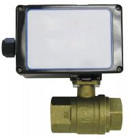 3TPJ8 Electronic Ball Valve, Brass, 1/2 In.