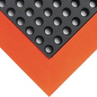 3TRW3 Mat, 3 x 4 Ft., Black/Orange, Open Grid