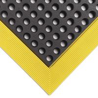 3TRW9 Mat, 3 x 5 Ft., Black/Yellow, Open Grid