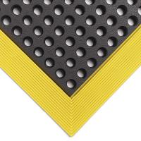 3TRW5 Mat, 3 x 4 Ft., Black/Yellow, Open Grid