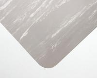 9YA79 Anti-Fatigue Mat, Rubber/PVC, Gray, 2x75 ft