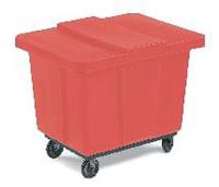 3WFY4 Red Cube Truck, 10 Cu. Ft., 400 Lb. Load