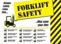 3TZE2 Safety Poster, 18 x 24In, FLEX PLSTC, ENG