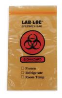 3TZY9 Specimen Transfer Bag, 9 In. L, PK 1000