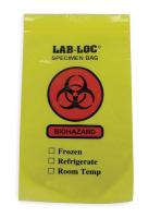 3TZZ2 Specimen Transfer Bag, 9 In. L, PK 1000