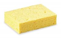 3U163 Sponge, Yellow, 6In L, 4-1/4In W