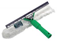 3U429 Squeegee, Green, 18 In. L, Rubber