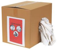 3U585 Shop Towels, All Purpose, Cotton, 25 lb Box