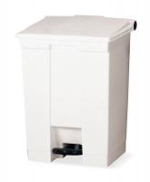 3U648 Step On Receptacle, 12 G, White