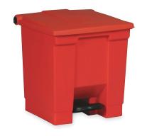 3U649 Step On Receptacle, 12 G, Red