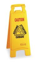 3U953 Sign, Floor, Caution