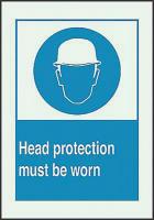 3UA80 Notice Sign, 10 x 14In, GRN/BL, ENG, SURF