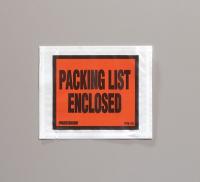 3UAR6 Packing List Envelope, 4-1/2 In, PK 1000