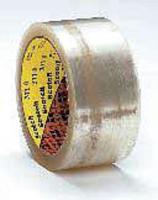 3UAX3 Carton Sealing Tape, Clear, 3In x 110Yd