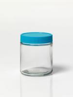 3UCX9 Precleaned Wide-Mouth Jar, 125ml, PK 24