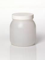 3UDH3 Wide Mouth Jar, 0.5 Gallon, PK 24