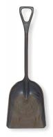 3UE36 Plastic Shovel, 11 X 14 X 38, Gray