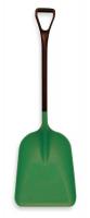 3UE44 Plastic Shovel, 14x18x46, Green