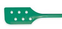 3UE56 Mixing Paddle, w/Holes, Green, 6 x 13 In