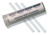 3UEG5 Test Strip, Iodine, PK 200