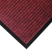 3UFK4 MATTING ENTRYWAY 3 FT X 5 FT BLACK  RED