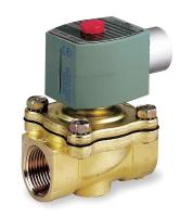 3UK70 Solenoid Valve, 2/2, 3/4 In, NC, 120V, Brass