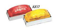 3UKF8 Clearance Light, LED, Amber, Rect, 2-7/8 L