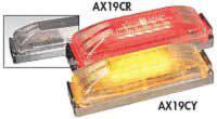 3UKR2 Clearance Light, LED, Amber, Rect, 4 In L