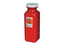 3UTE3 Sharps Container, 3/8 Gal., Screw Lid, PK 3