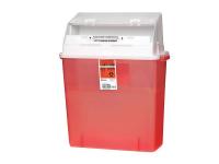 3UTG8 Sharps Container, 3 Gal., Auto Drop, PK 3