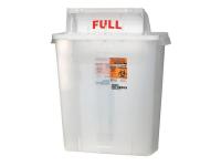 3UTJ7 Sharps Container, 3 Gal., Red, PK 5