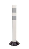 3UTX1 Delineator Post, Height 28 In, White