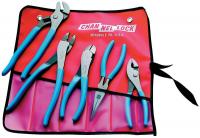 3UWD3 Tongue and Groove Plier Set, 5Pcs, W/Roll