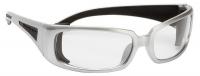 3UXT6 Safety Glasses, Clear, Uncoated