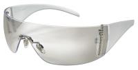 3UXW8 Safety Glasses, I/O Silver Mirror Lens