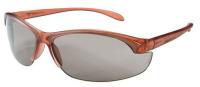 3UXX2 Safety Glasses, Gray, Scratch-Resistant