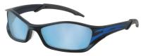 3UXY7 Safety Glasses, Lt Bl, Antfg, Scrtch-Rsstnt