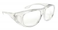 3UYA5 Safety Glasses, Clear, Scratch-Resistant