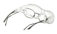 3UYD1 Safety Glasses, Smoke, Antfg, Scrtch-Rsstnt