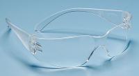 3UYF5 Safety Glasses, Clear, Scratch-Resistant